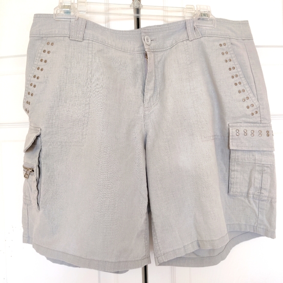 Ny&c Light Gray Shorts - Picture 1 of 3